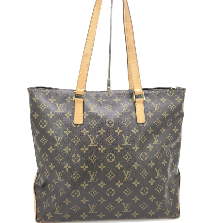 Monogram Cabas Mezzo Tote Handbag Louis Vuitton
