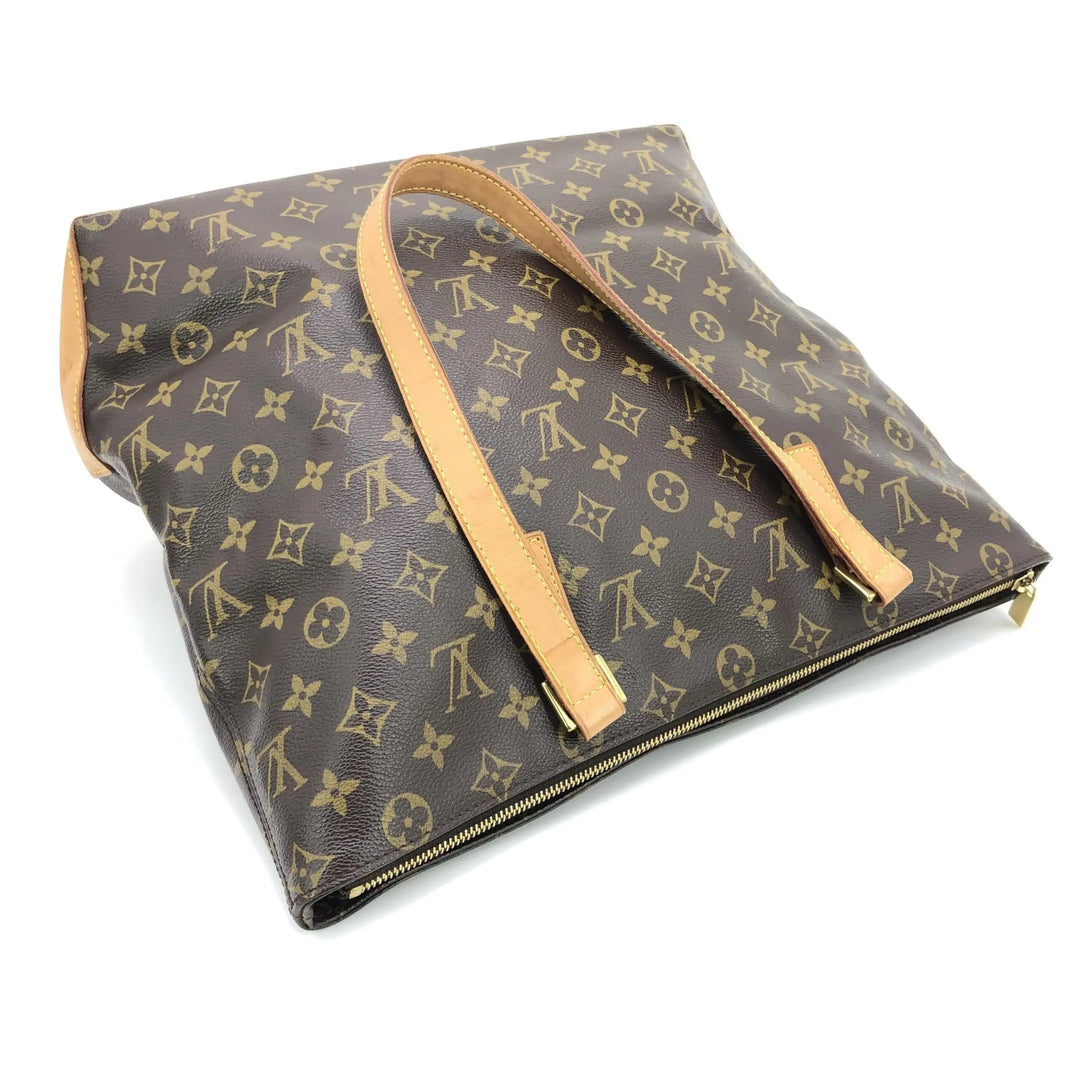 Monogram Cabas Mezzo Tote Handbag Louis Vuitton