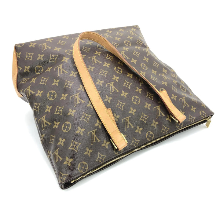 Monogram Cabas Mezzo Tote Handbag Louis Vuitton