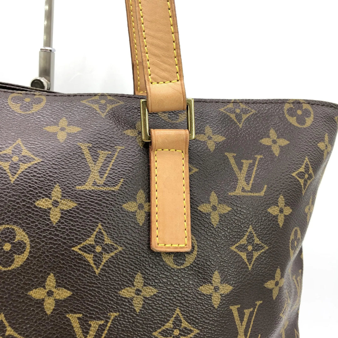 Monogram Cabas Mezzo Tote Handbag Louis Vuitton