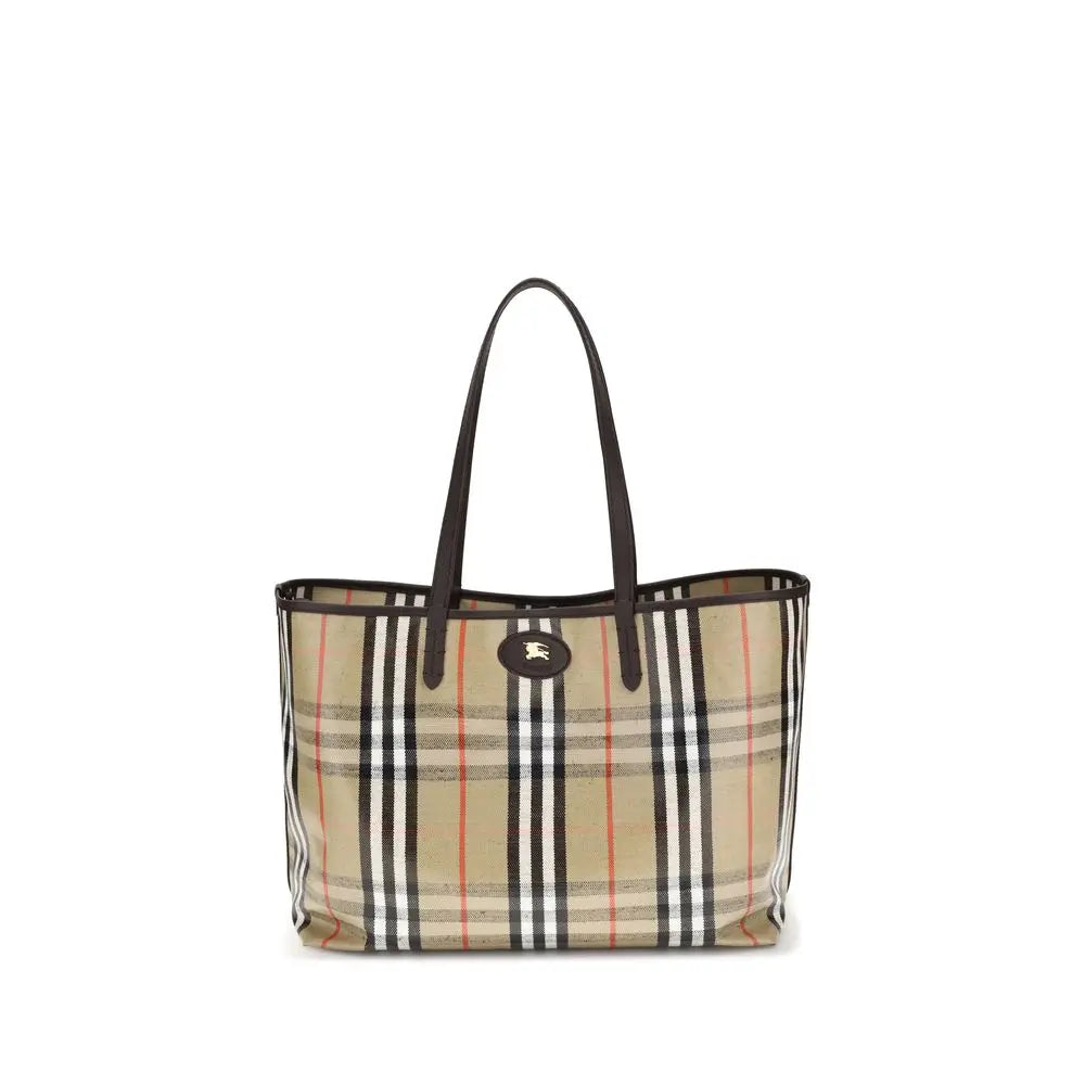 Multicolor Cotton Handbag Burberry