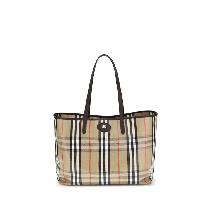 Multicolor Cotton Handbag Burberry