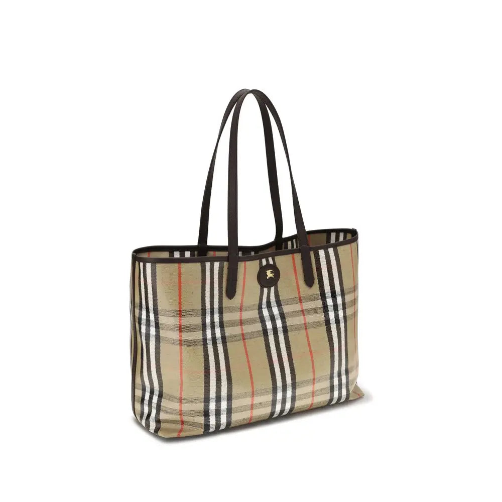 Multicolor Cotton Handbag Burberry