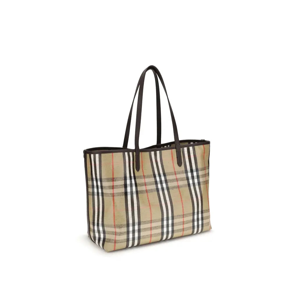 Multicolor Cotton Handbag Burberry