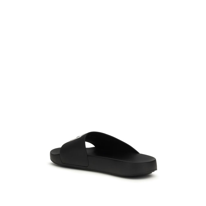 Black Rubber Sandals Givenchy