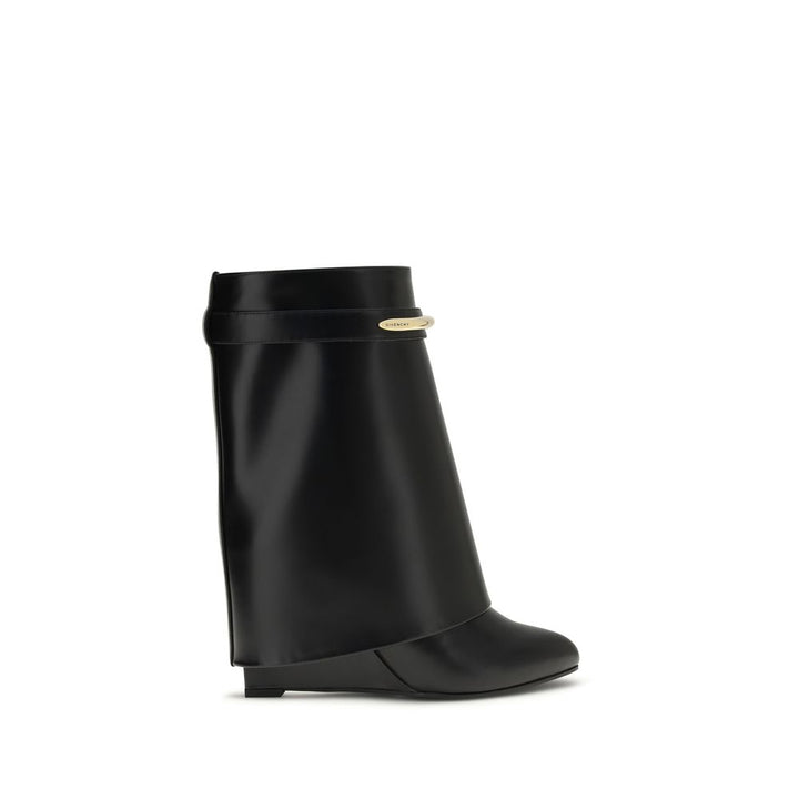 Black Calf Leather Bos Taurus Ankle Boots Givenchy