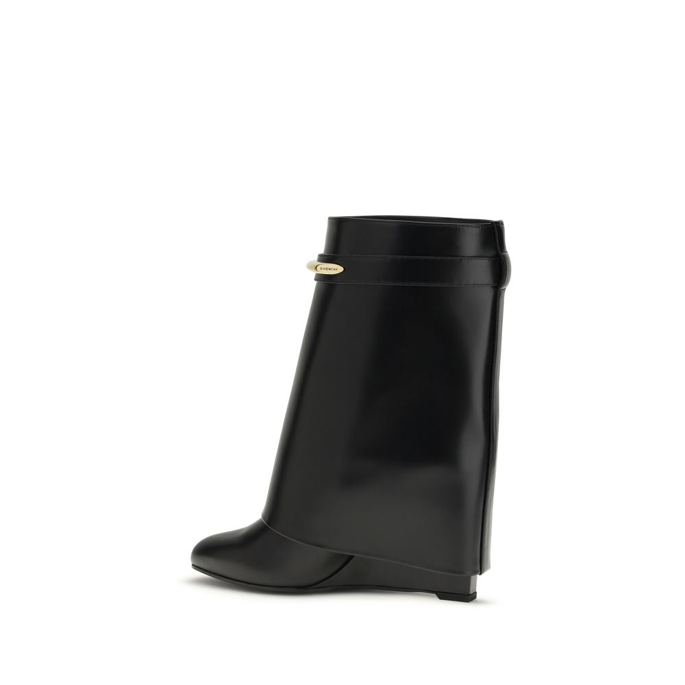 Black Calf Leather Bos Taurus Ankle Boots Givenchy
