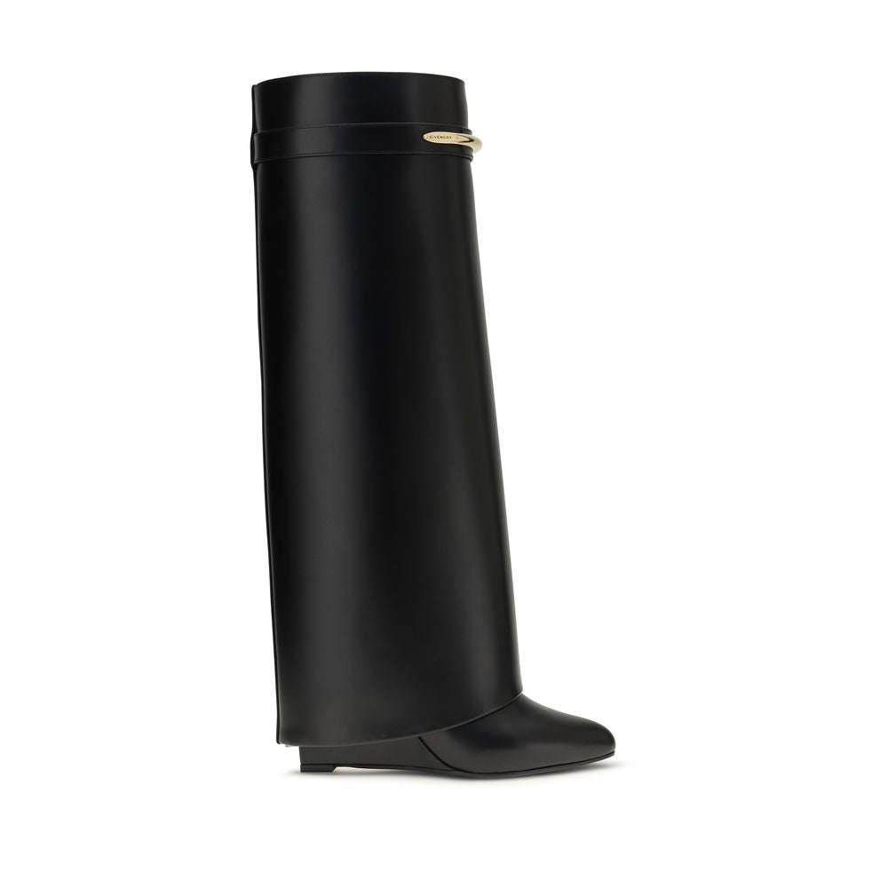 Black Calf Leather Bos Taurus Boots Givenchy
