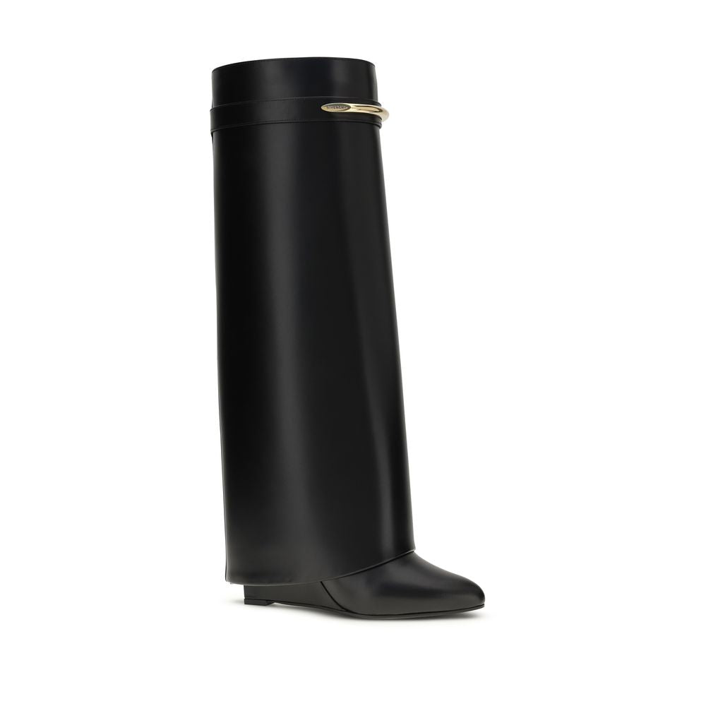 Black Calf Leather Bos Taurus Boots Givenchy