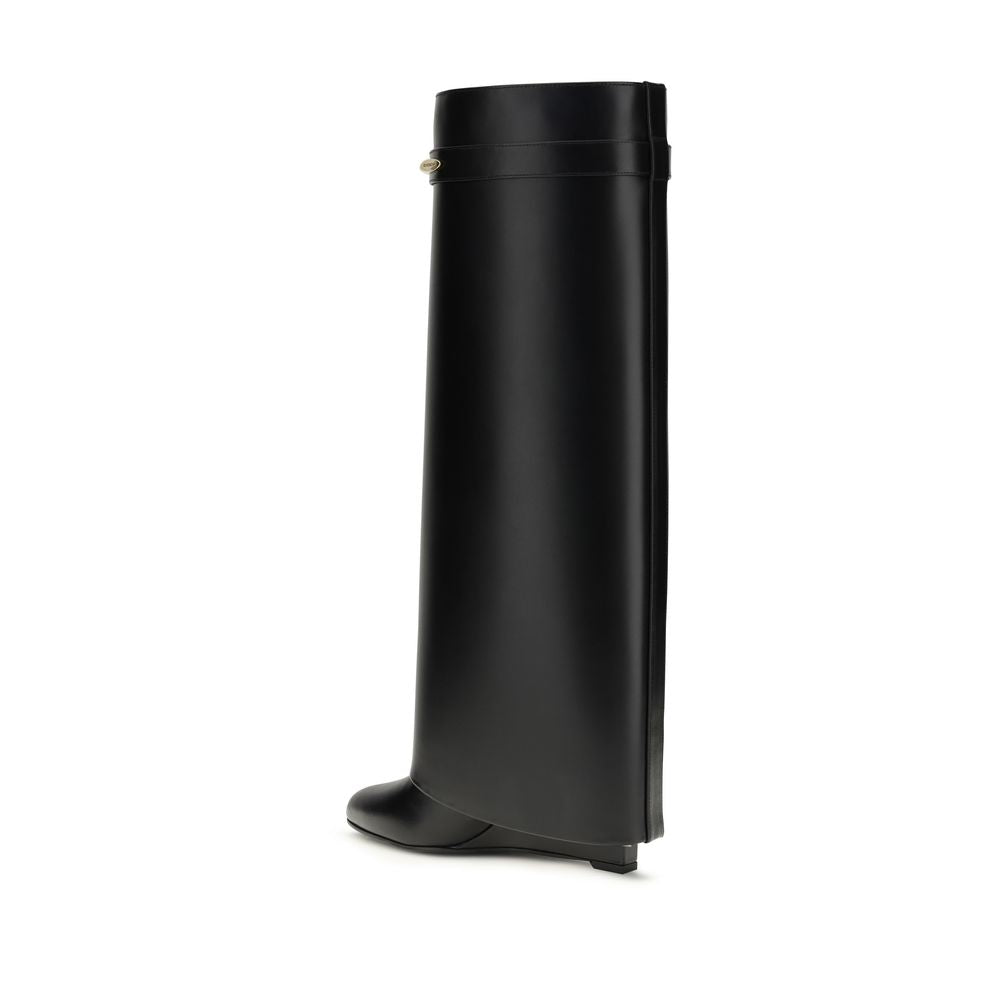 Black Calf Leather Bos Taurus Boots Givenchy