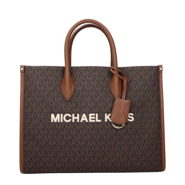 Brown Fabric Handbag Michael Kors