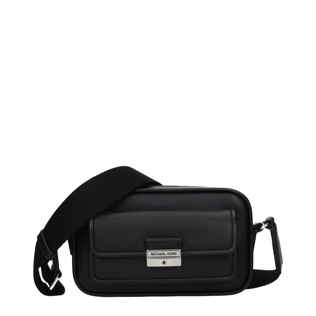 Black Leather Crossbody Bag Michael Kors
