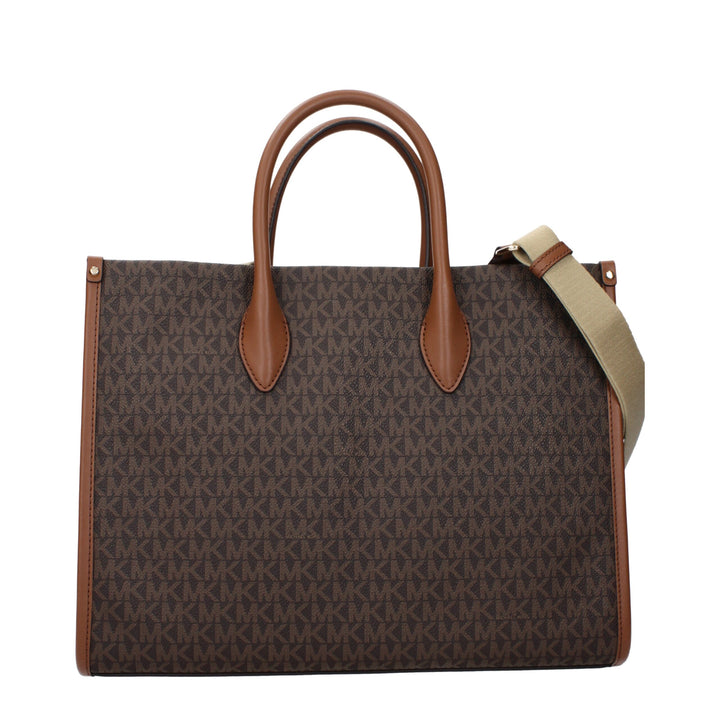 Brown Fabric Handbag Michael Kors