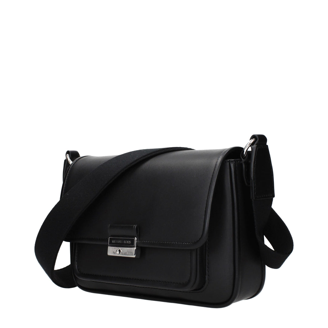 Black Leather Crossbody Bag Michael Kors