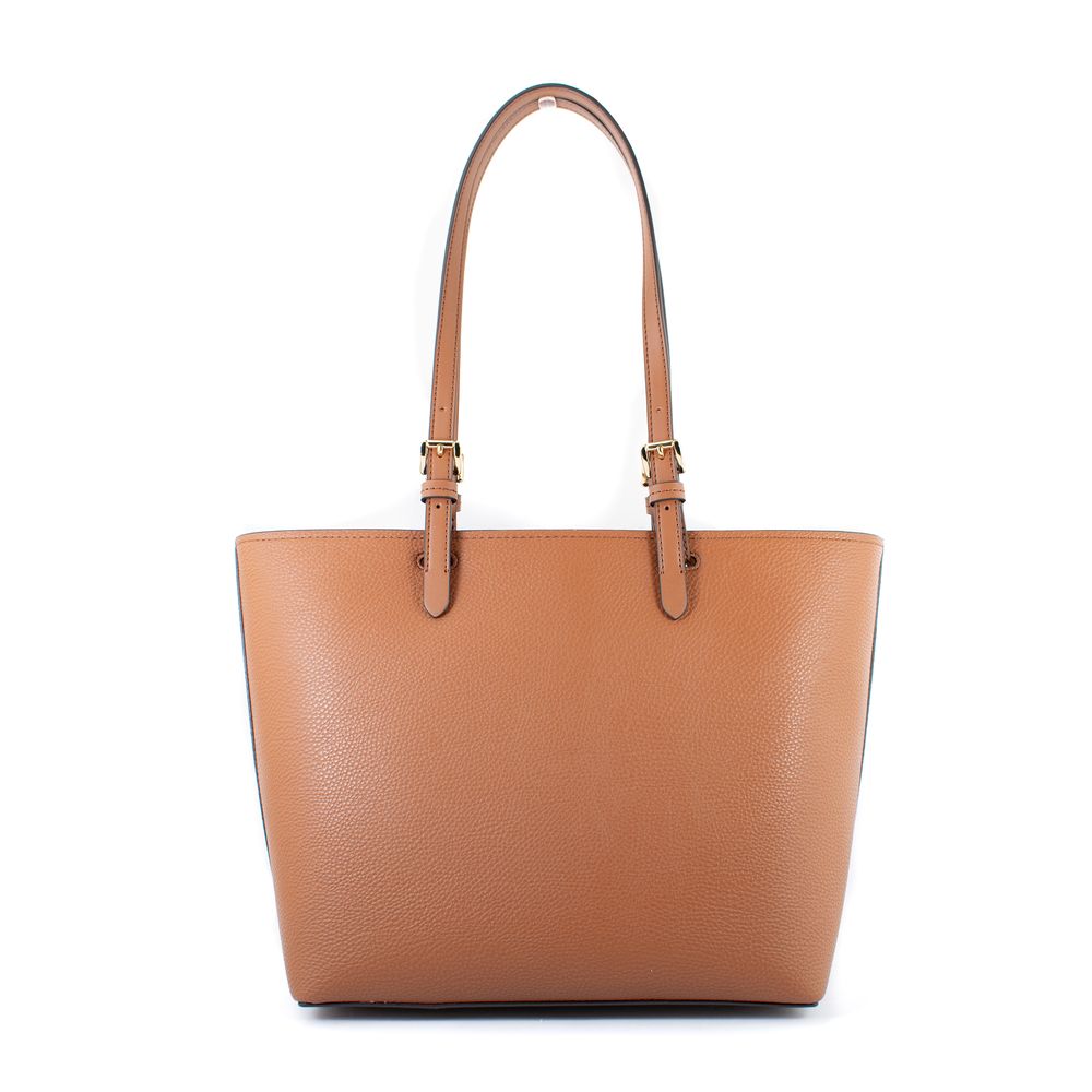 Brown Canvas Shoulder Bag Michael Kors