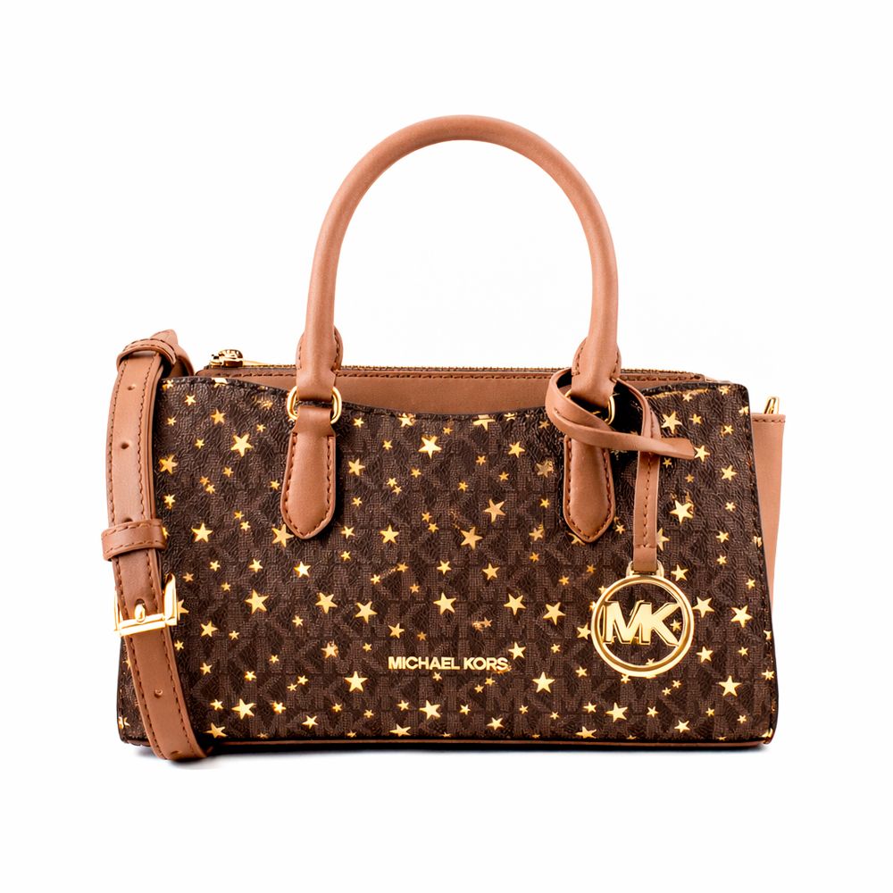 Brown Canvas Handbag Michael Kors