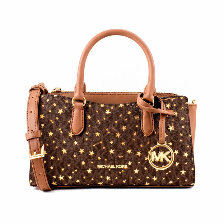 Brown Canvas Handbag Michael Kors