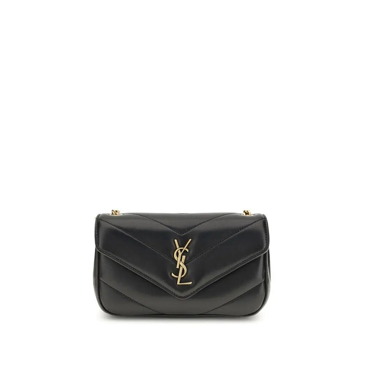 Black Lamb Ovis Aries Aries Shoulder Bag Saint Laurent