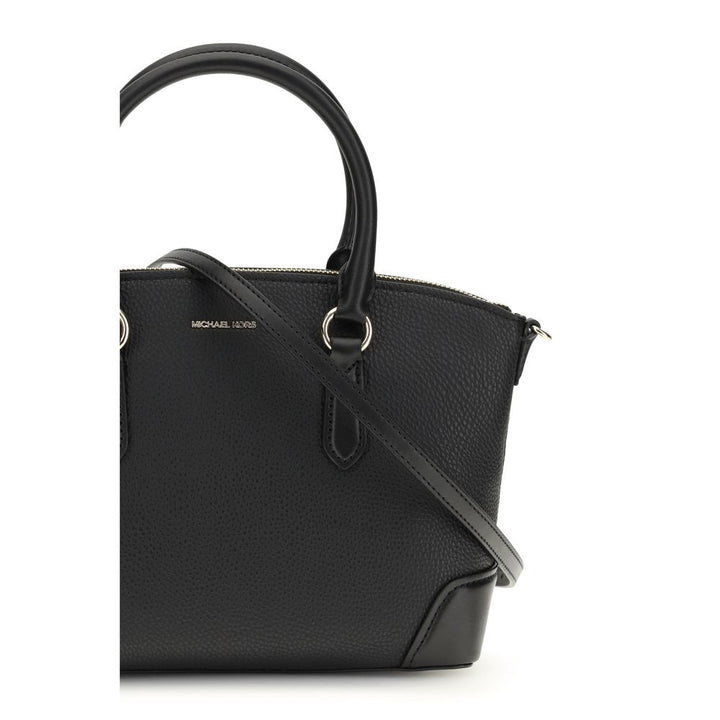 Black Calf Leather Bos Taurus Handbag Michael Kors