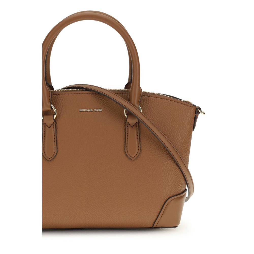 Brown Calf Leather Bos Taurus Handbag Michael Kors