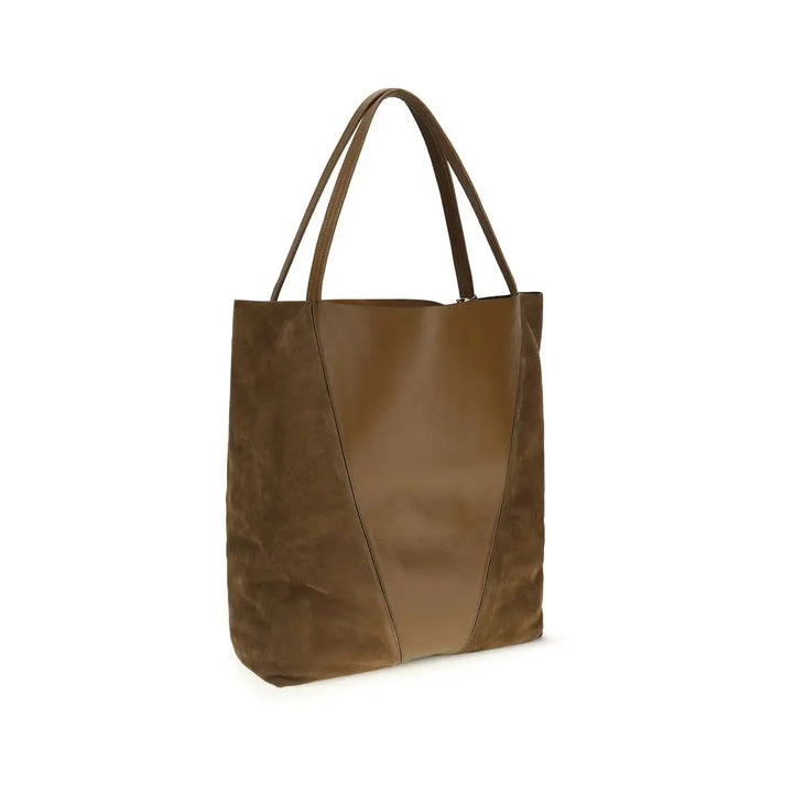 Brown Calf Leather Bos Taurus Shoulder Bag Chloé