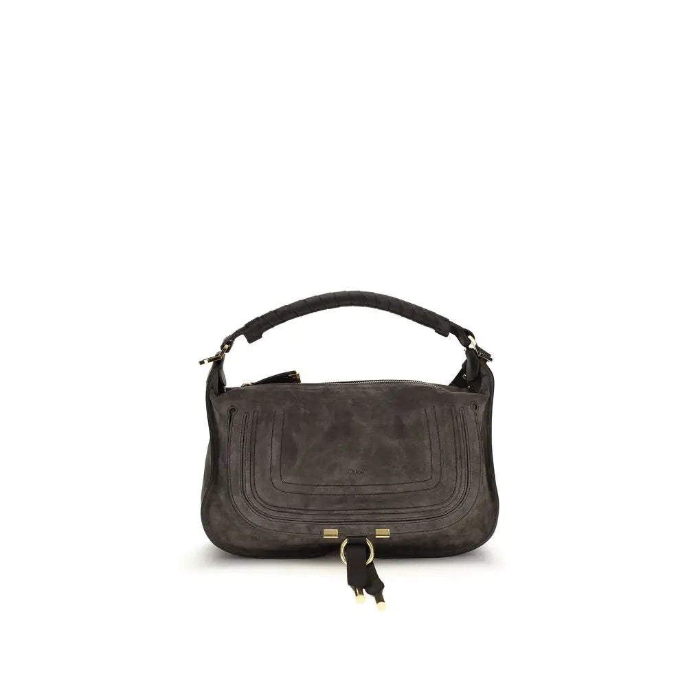 Brown Calf Leather Bos Taurus Shoulder Bag Chloé