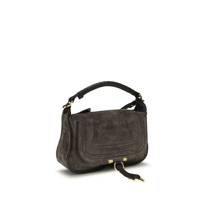 Brown Calf Leather Bos Taurus Shoulder Bag Chloé