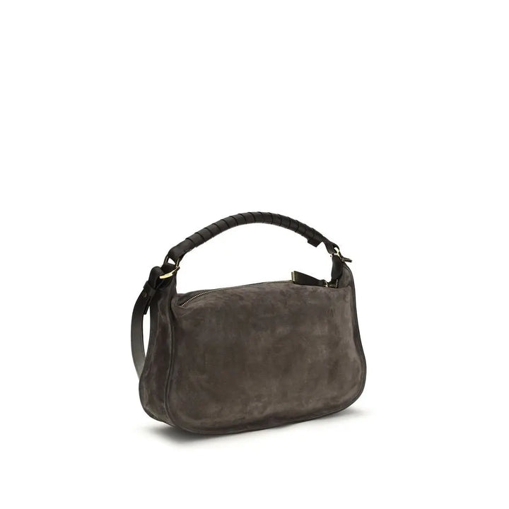 Brown Calf Leather Bos Taurus Shoulder Bag Chloé