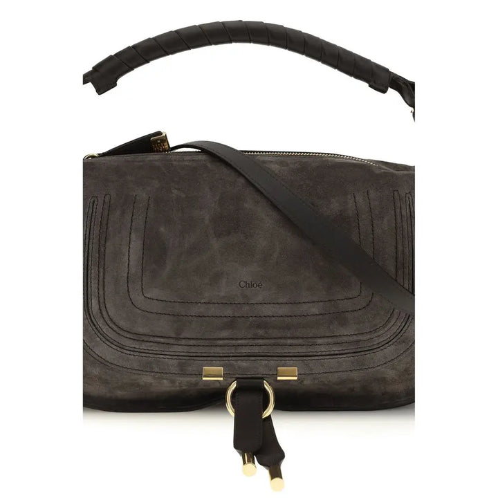 Brown Calf Leather Bos Taurus Shoulder Bag Chloé