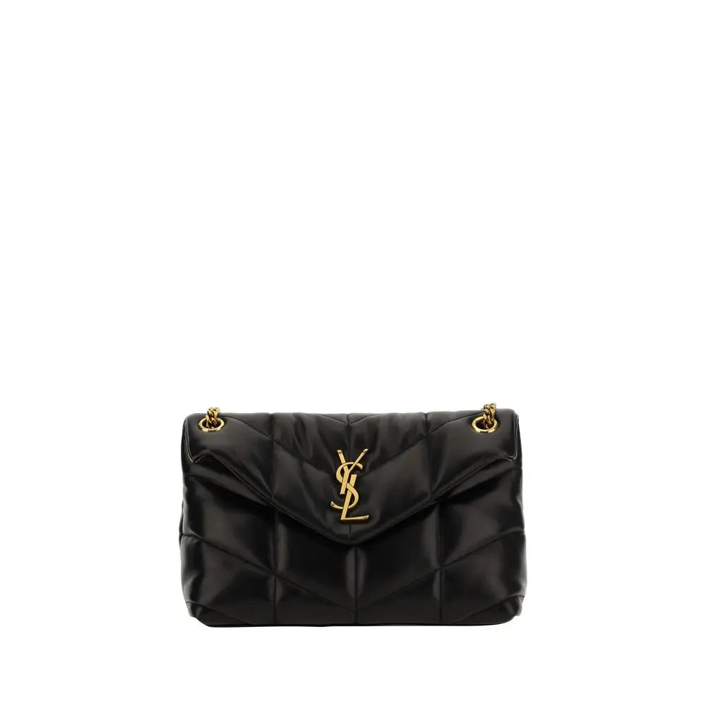 Black Lamb Ovis Aries Aries Shoulder Bag Saint Laurent