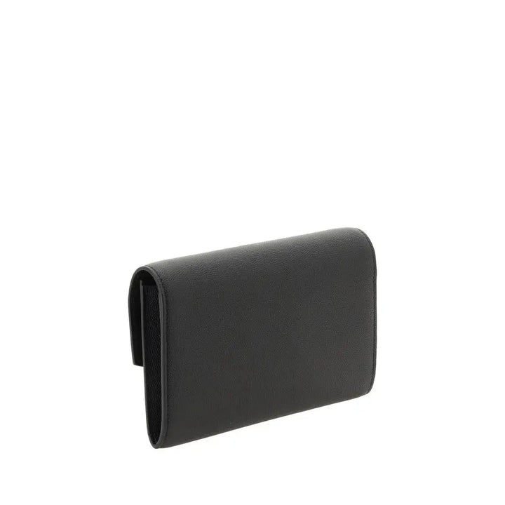 Black Calf Leather Bos Taurus Shoulder Bag Saint Laurent