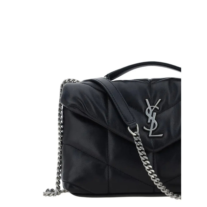 Black Lamb Ovis Aries Aries Shoulder Bag Saint Laurent