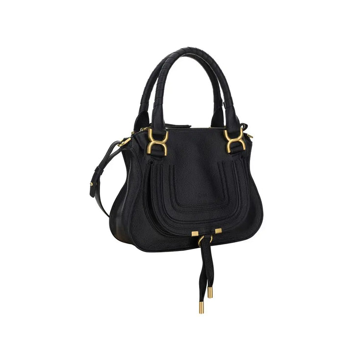 Black Calf Leather Bos Taurus Shoulder Bag Chloé