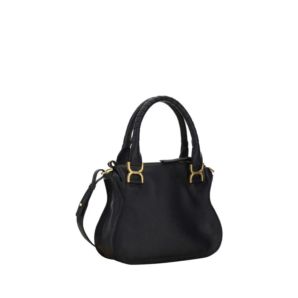 Black Calf Leather Bos Taurus Shoulder Bag Chloé