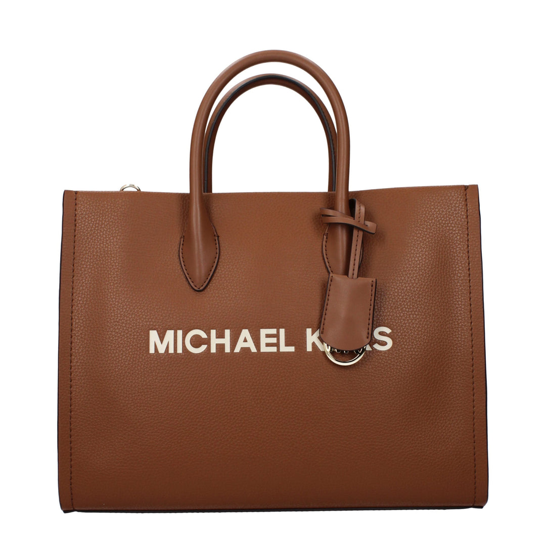 Brown Leather Handbag Michael Kors
