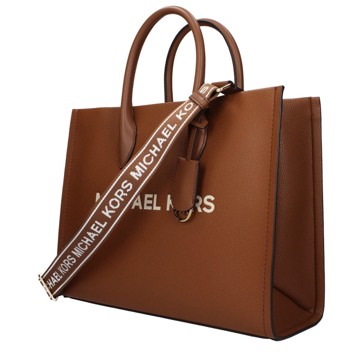 Brown Leather Handbag Michael Kors