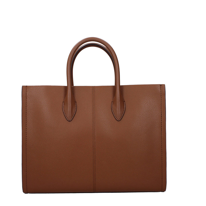 Brown Leather Handbag Michael Kors