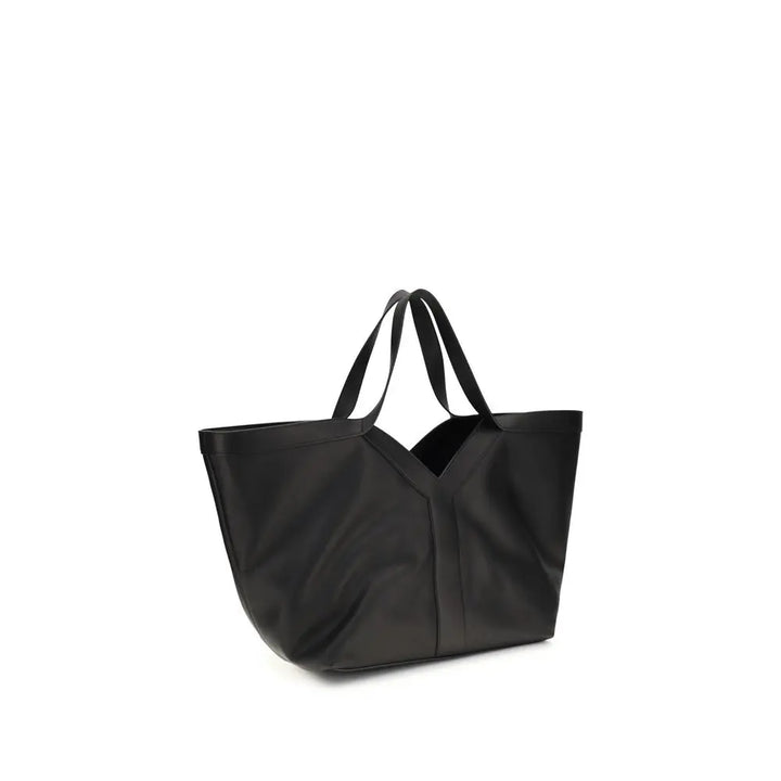 Black Calf Leather Bos Taurus Shoulder Bag Saint Laurent