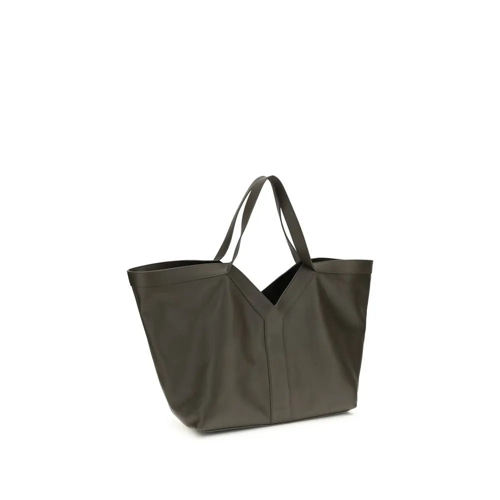 Bicolor Calf Leather Bos Taurus Shoulder Bag Saint Laurent