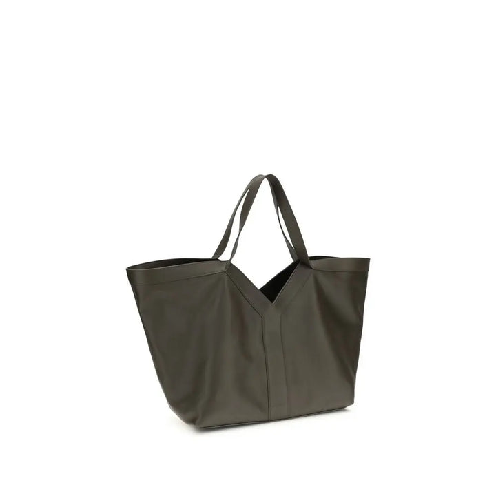 Bicolor Calf Leather Bos Taurus Shoulder Bag Saint Laurent