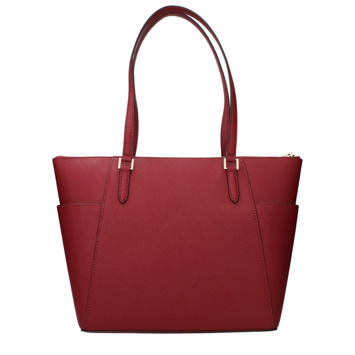 Red Leather Shoulder Bag Michael Kors