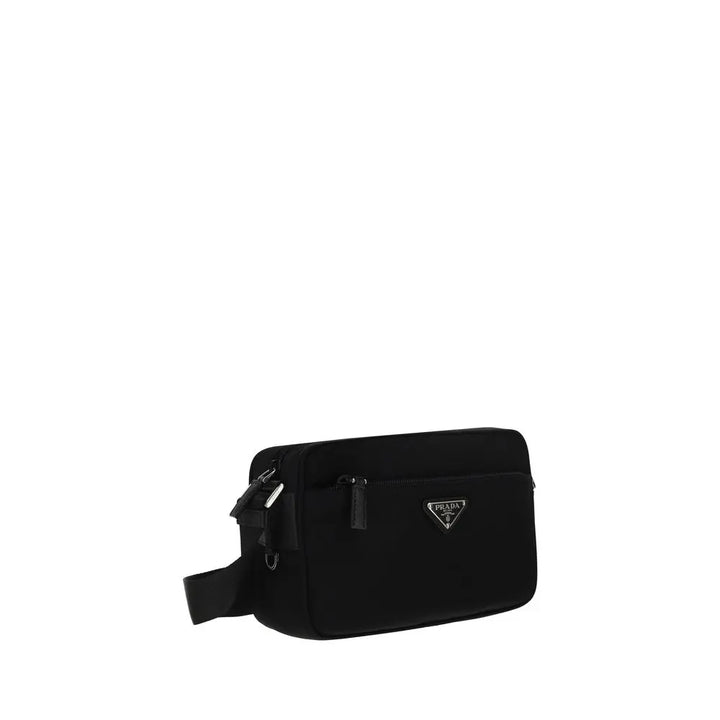 Black Nylon Shoulder Bag Prada