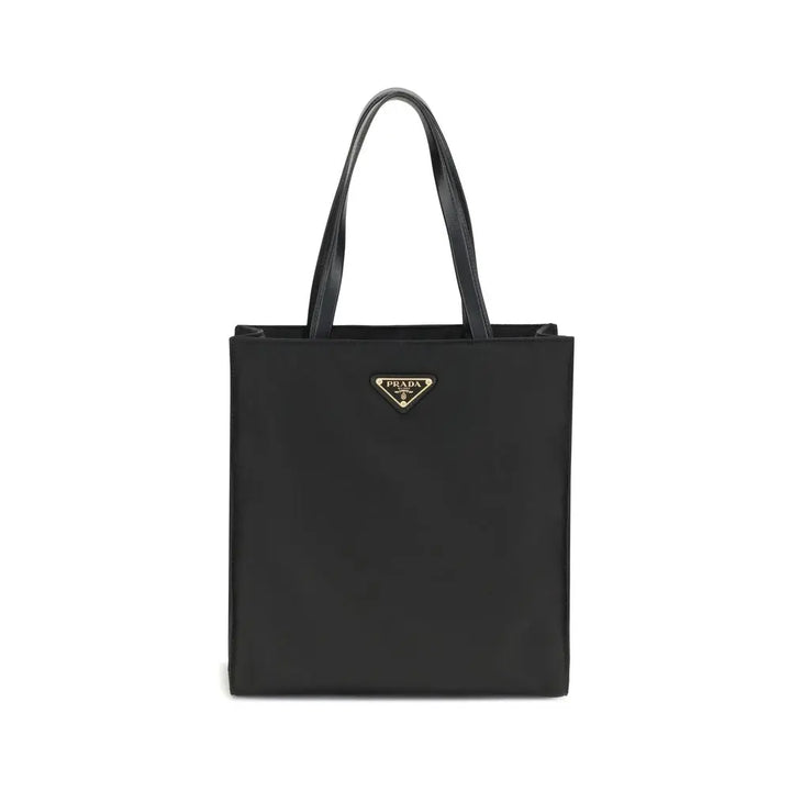 Black Recycled Polyamide Shoulder Bag Prada