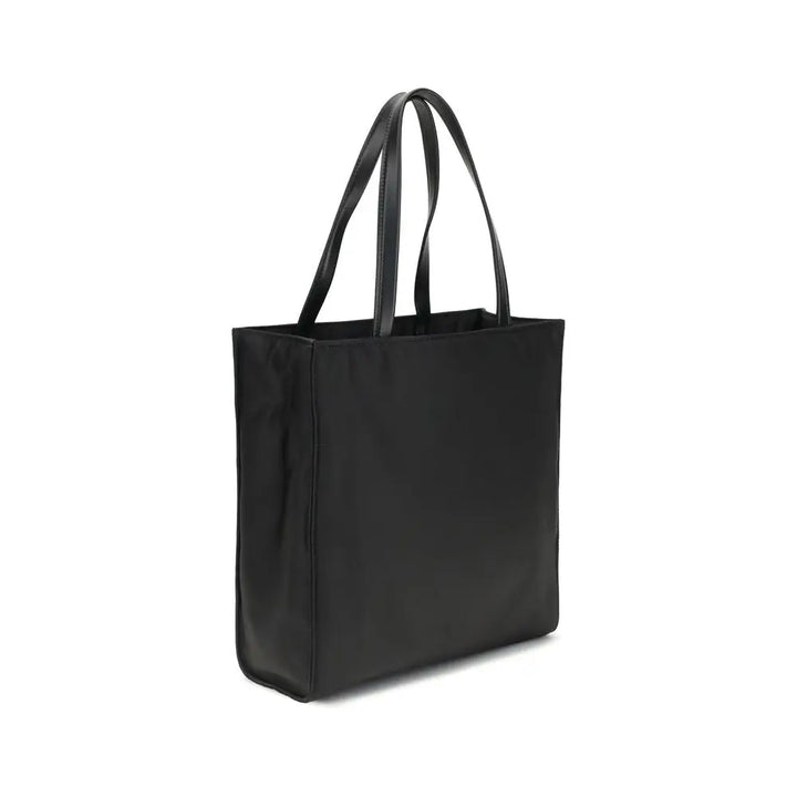 Black Recycled Polyamide Shoulder Bag Prada