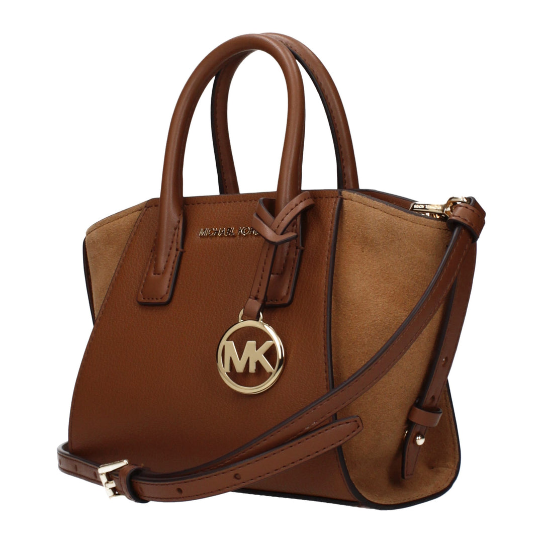 Brown Leather Handbag Michael Kors