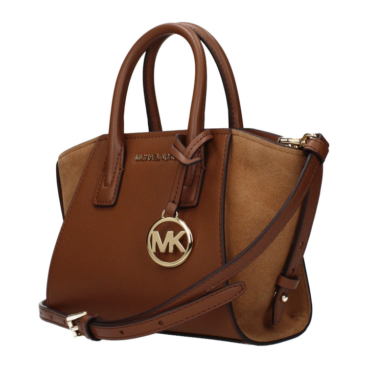 Brown Leather Handbag Michael Kors