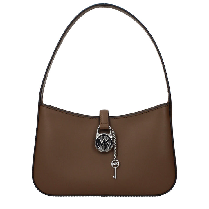 Brown Leather Handbag Michael Kors