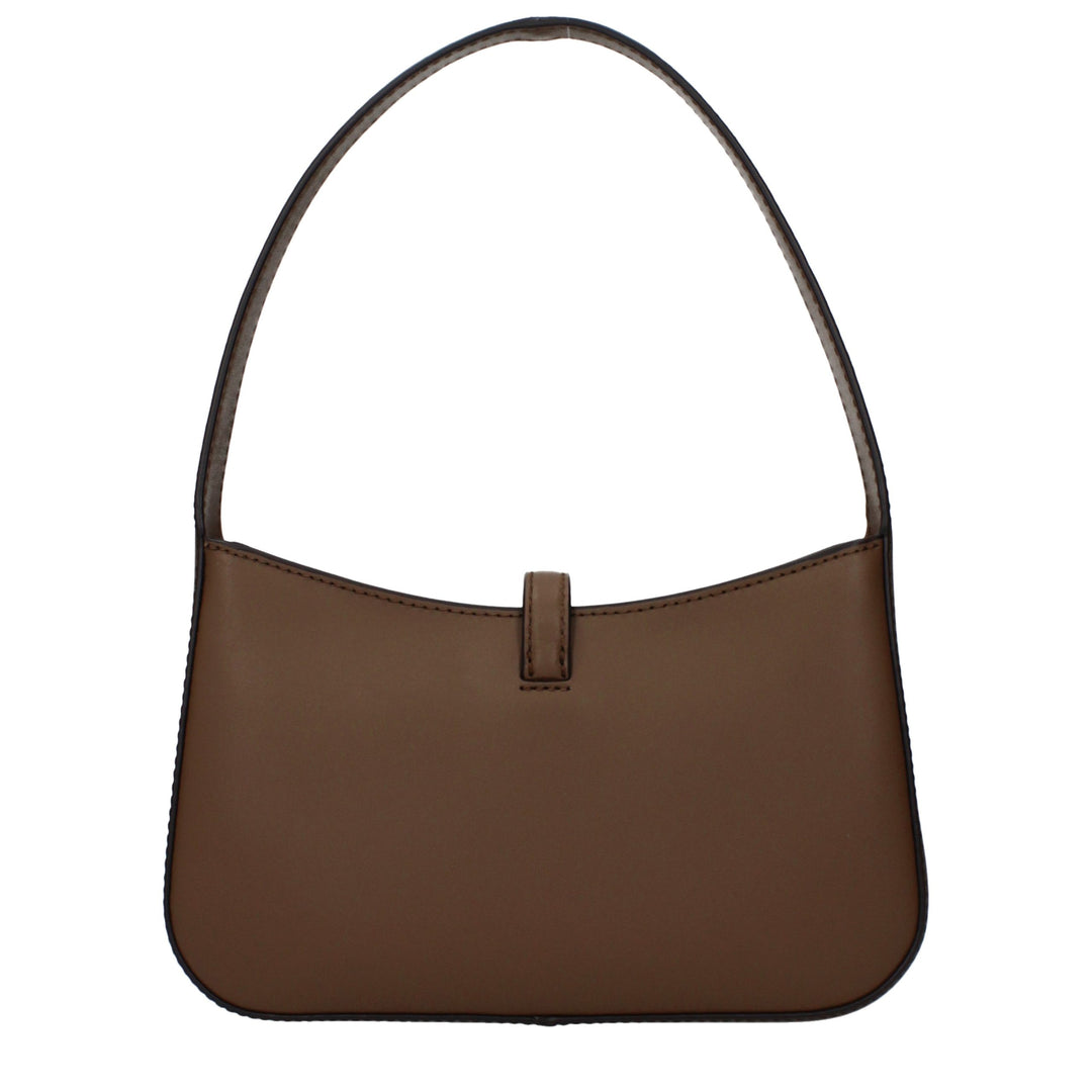 Brown Leather Handbag Michael Kors