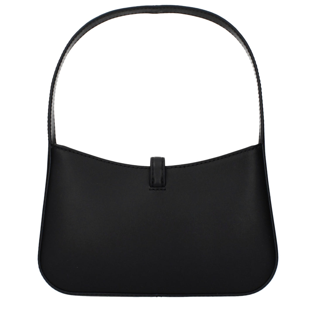Black Leather Handbag Michael Kors