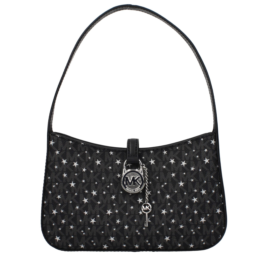 Black Fabric Handbag Michael Kors